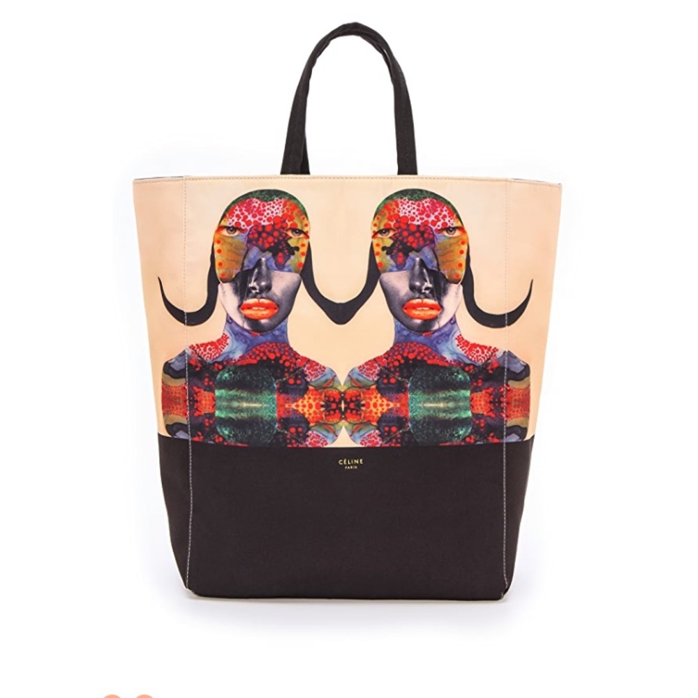 CELINE Paris Canvas Tote - Born Free